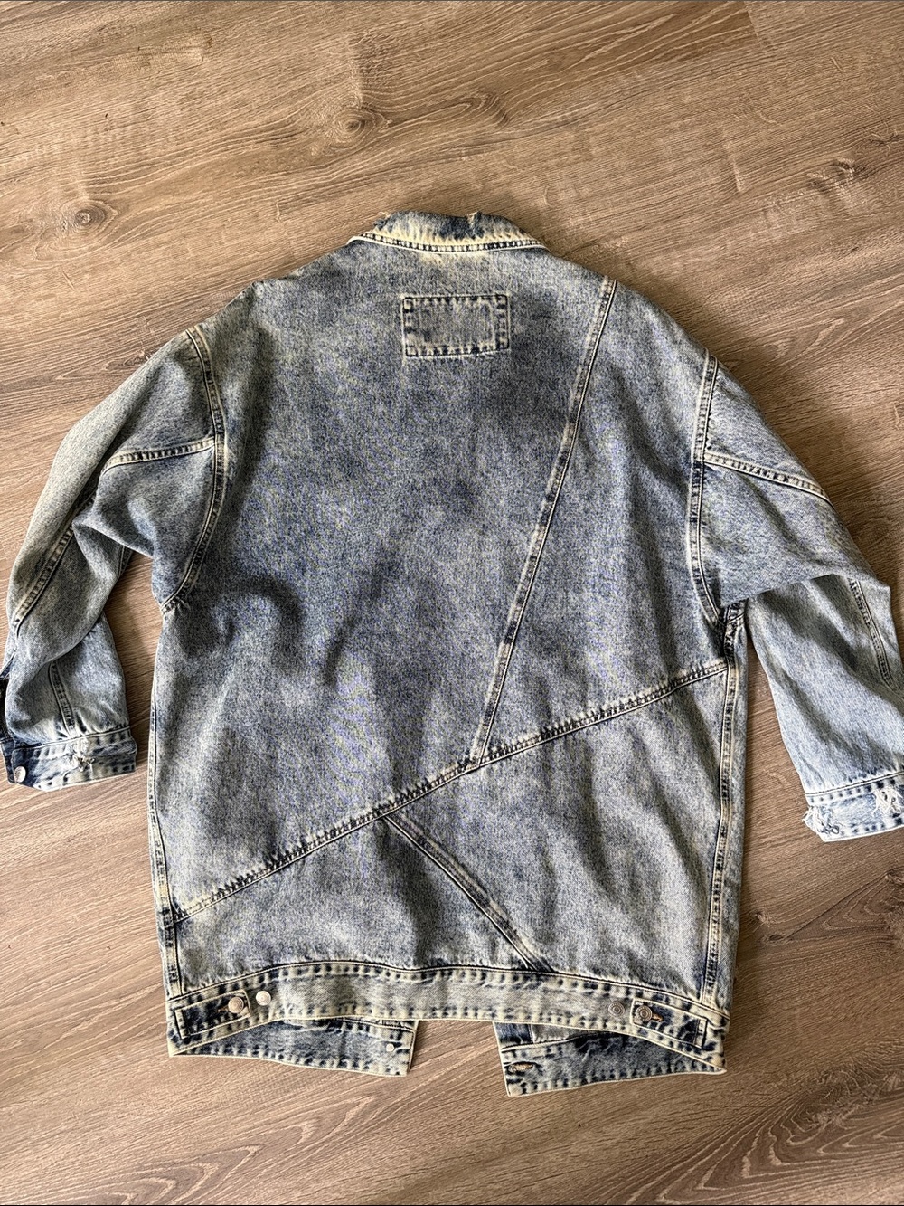 Marcella New York Light Blue Washed Denim Jacket - Picture 4 of 7